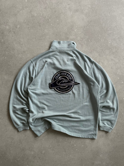 Vintage Quiksilver 1/4 Zip Sweatshirt (L)