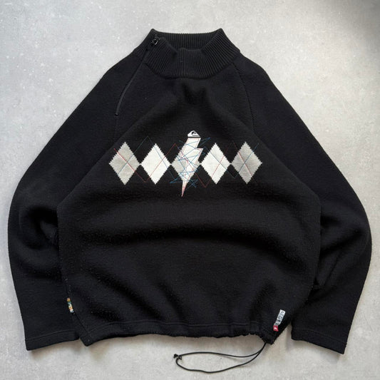 2000’s Quiksilver Technical Knit Jumper / Sweatshirt