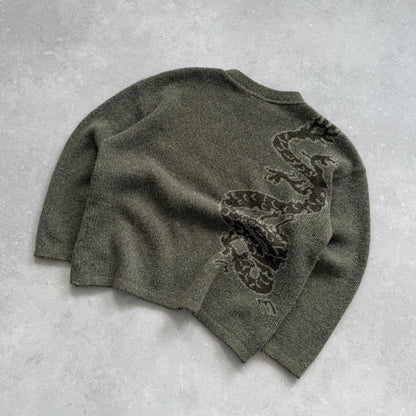 00’s Oxbow Dragon Knit Jumper (S)