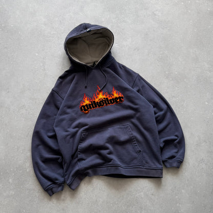 Vintage Quiksilver Flame Hoodie (L)