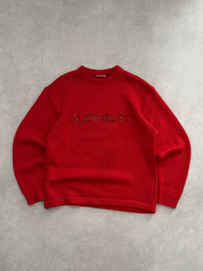 Vintage Quiksilver Knit Jumper (XL)