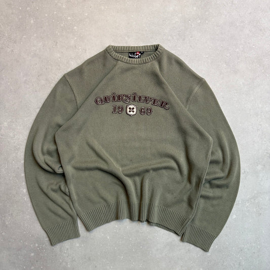 00's Quiksilver Knit Jumper (L)