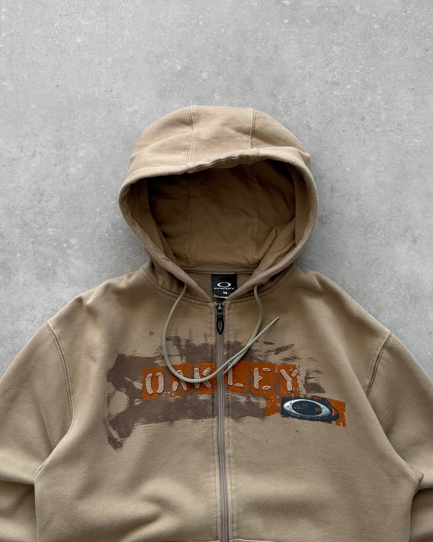 Vintage Oakley Zip Up Hoodie (M)