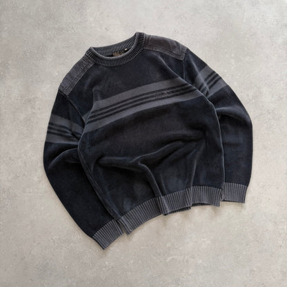 00’s Quiksilver Corduroy Knit Jumper (M)