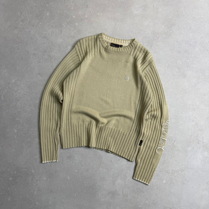 00's Quiksilver Cable Knit Jumper (S)