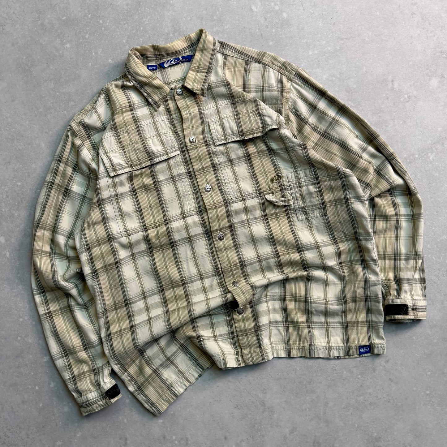 00’s Quiksilver Long Sleeve Shirt (M)