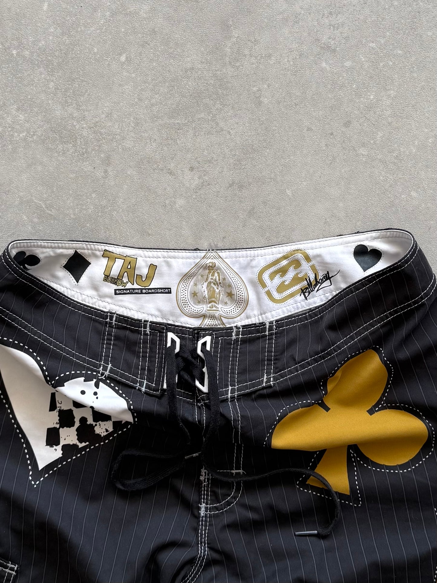 Vintage Billabong Taj Burrow Royal Flush Boardshorts (32)