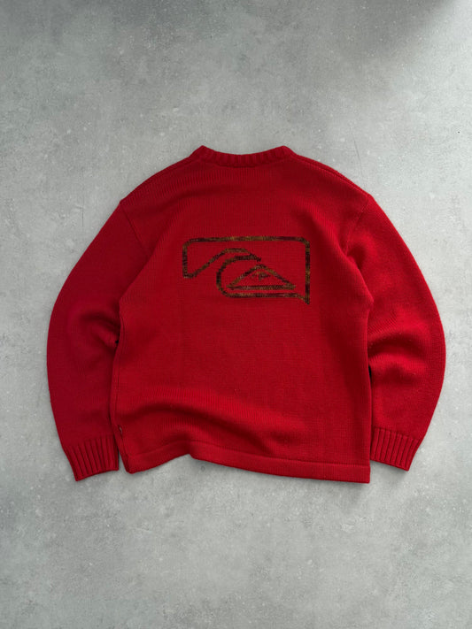 Vintage Quiksilver Knit Jumper (XL)