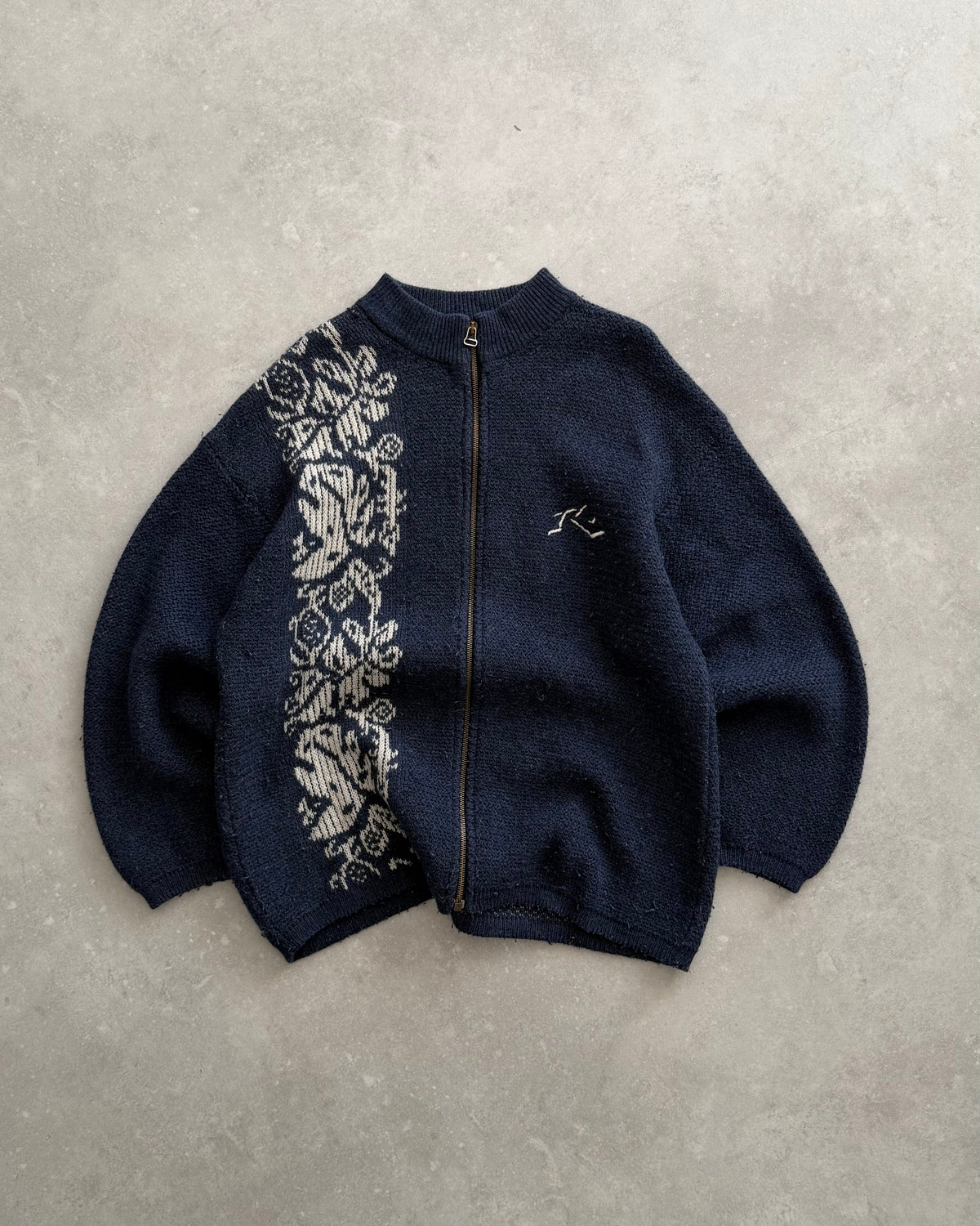 Vintage Rusty Knit Jumper (XL)