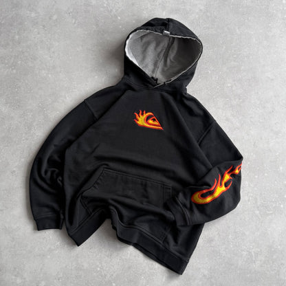 00’s Quiksilver Flame Hoodie (L)