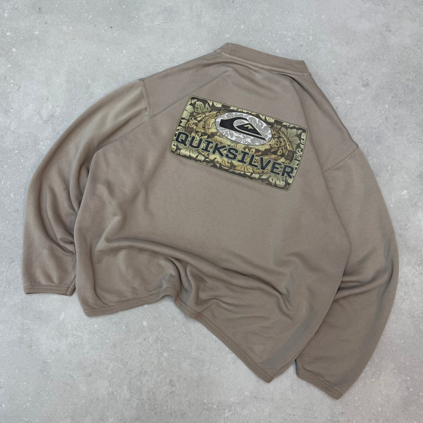 90’s Quiksilver Floral Sweatshirt (L)