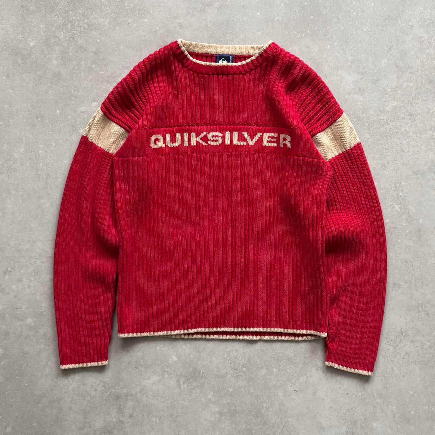 00's Quiksilver Cable Knit Jumper (8)