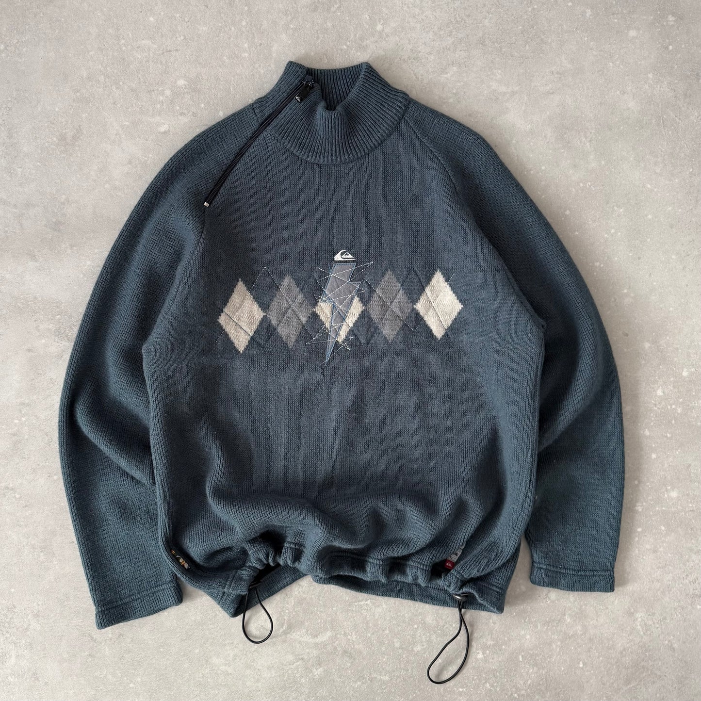 00’s Quiksilver Knit Jacket (L)