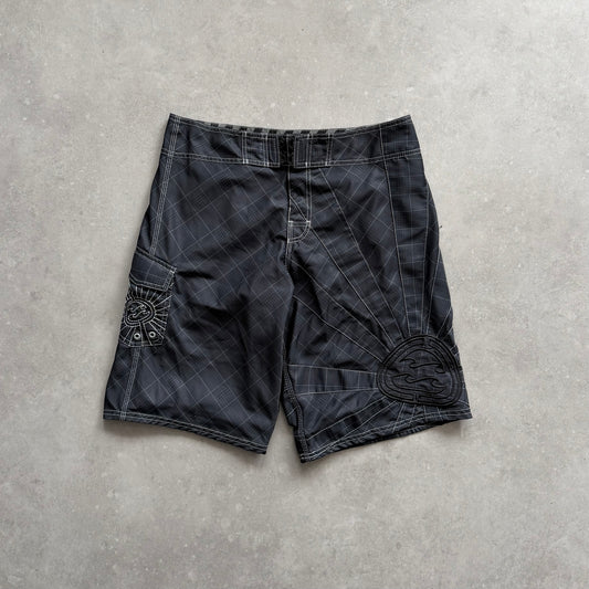 Vintage Billabong Andy Irons Rising Sun Boardshorts (34)