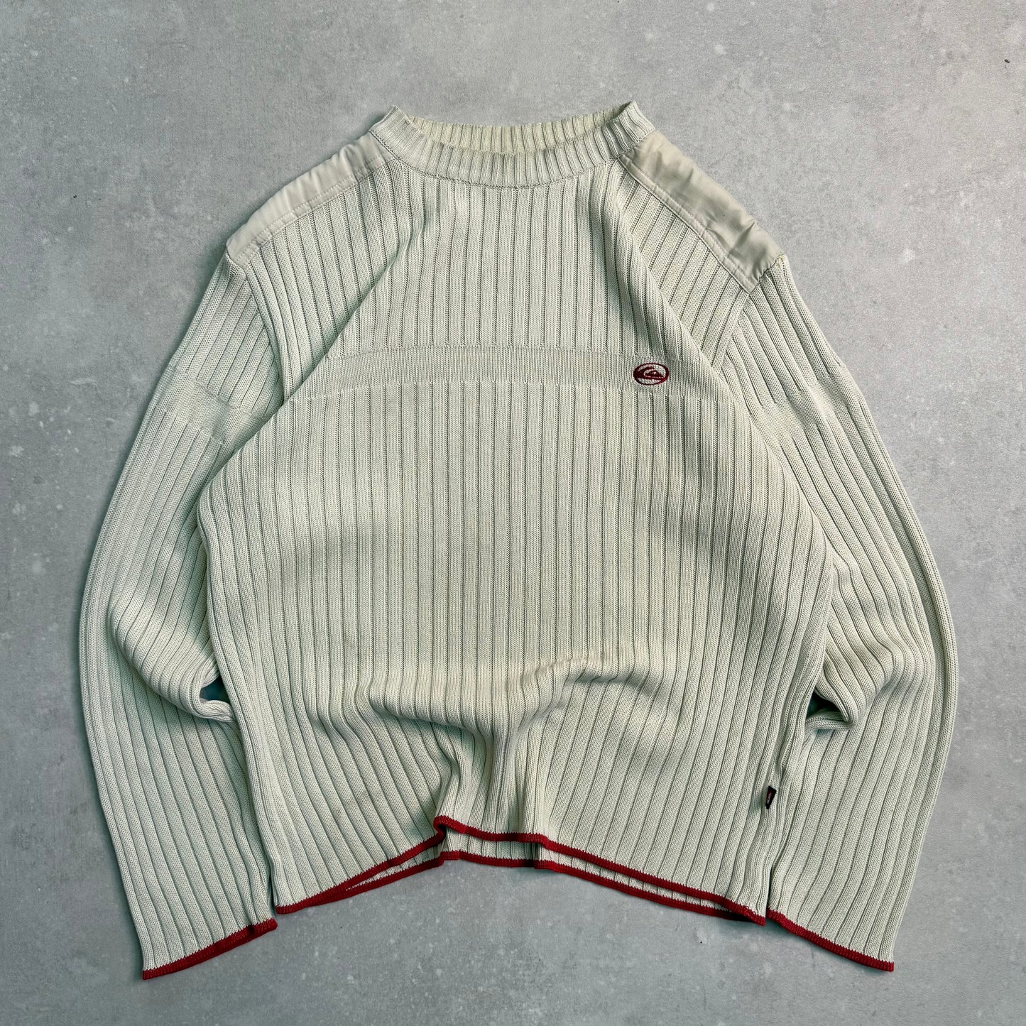 00’s Quiksilver Cable Knit Jumper (M)