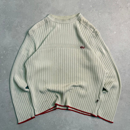00’s Quiksilver Cable Knit Jumper (M)