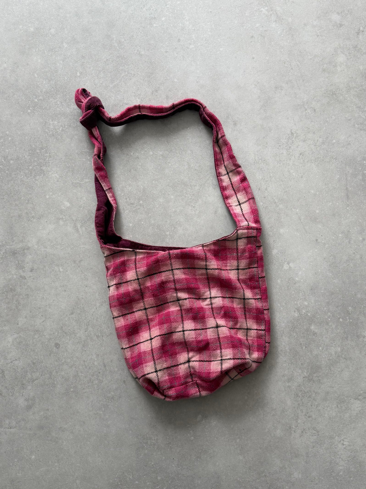Vintage Billabong Plaid Tote Bag