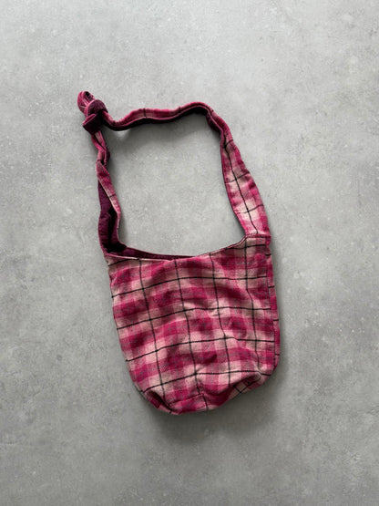 Vintage Billabong Plaid Tote Bag