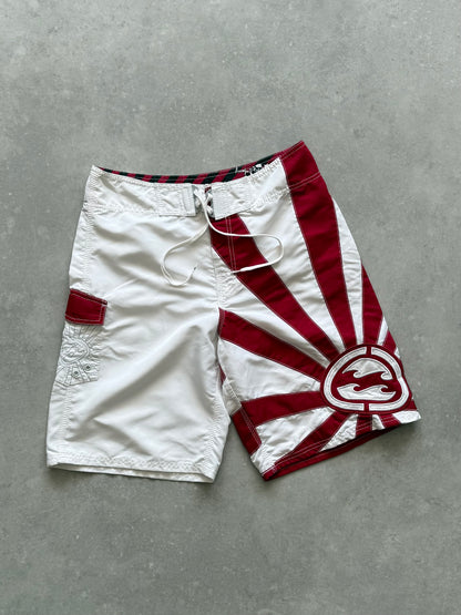 Vintage Billabong Andy Irons Rising Sun Boardshorts (32)