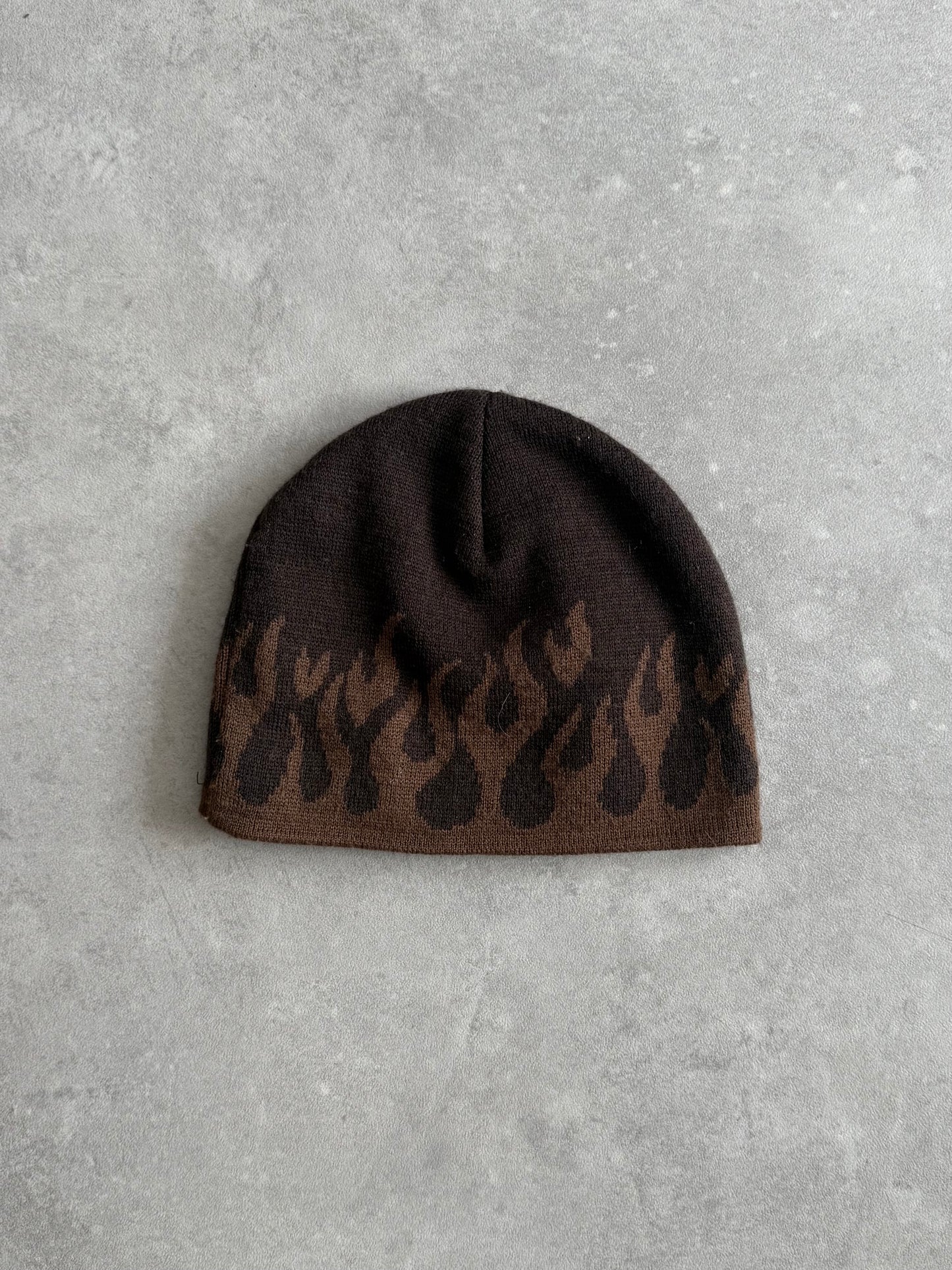 Vintage No Fear Flame Beanie