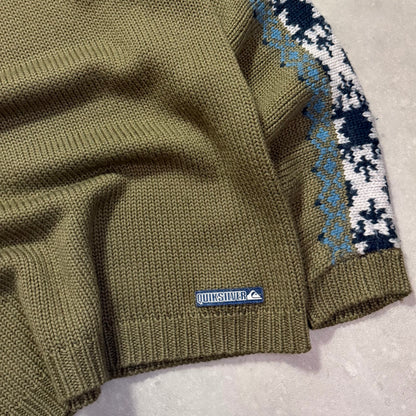 00’s Quiksilver Knit Jumper (M)