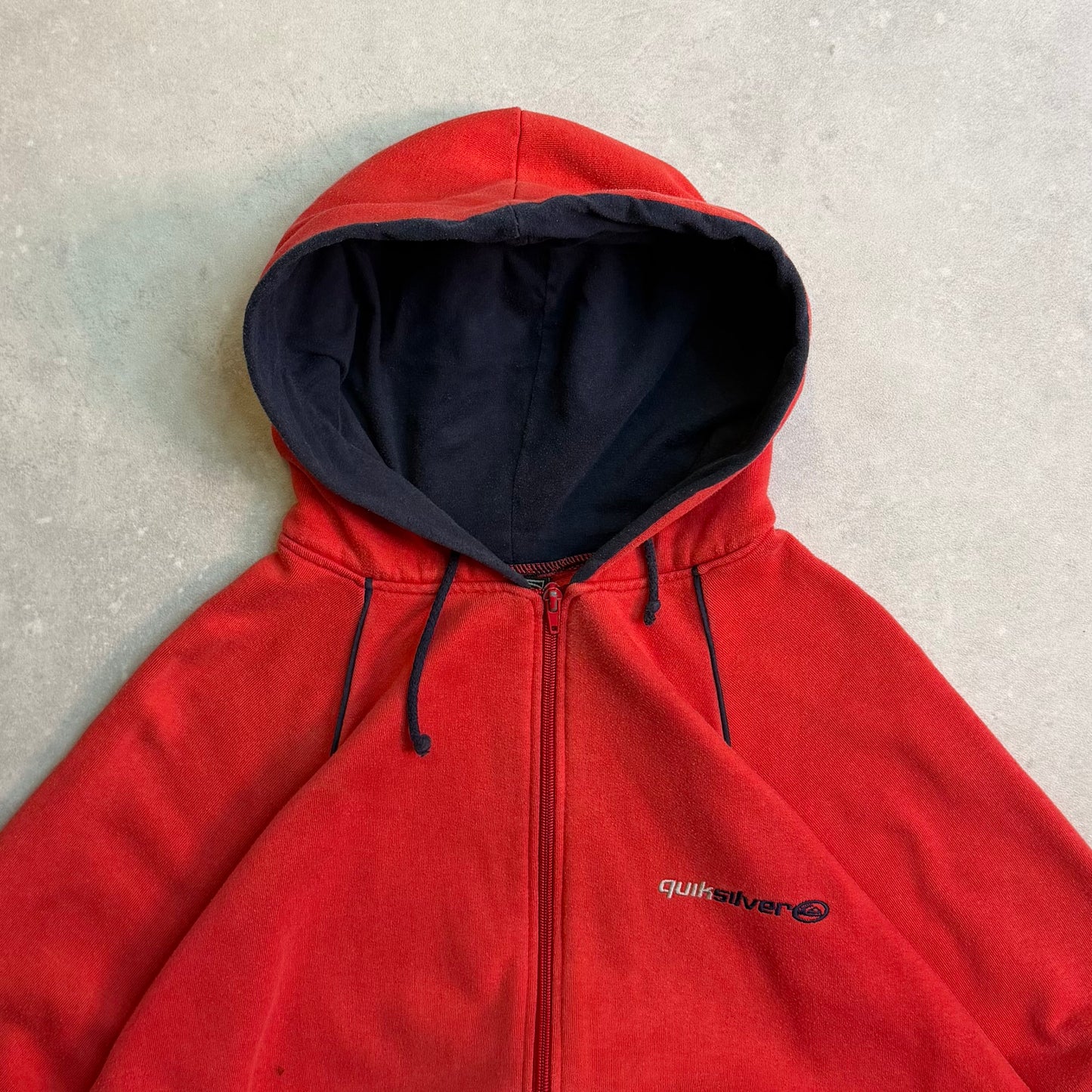 00's Quiksilver Zip Up Hoodie (S)