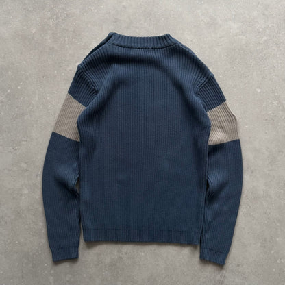 00's Quiksilver Cable Knit Jumper (M)
