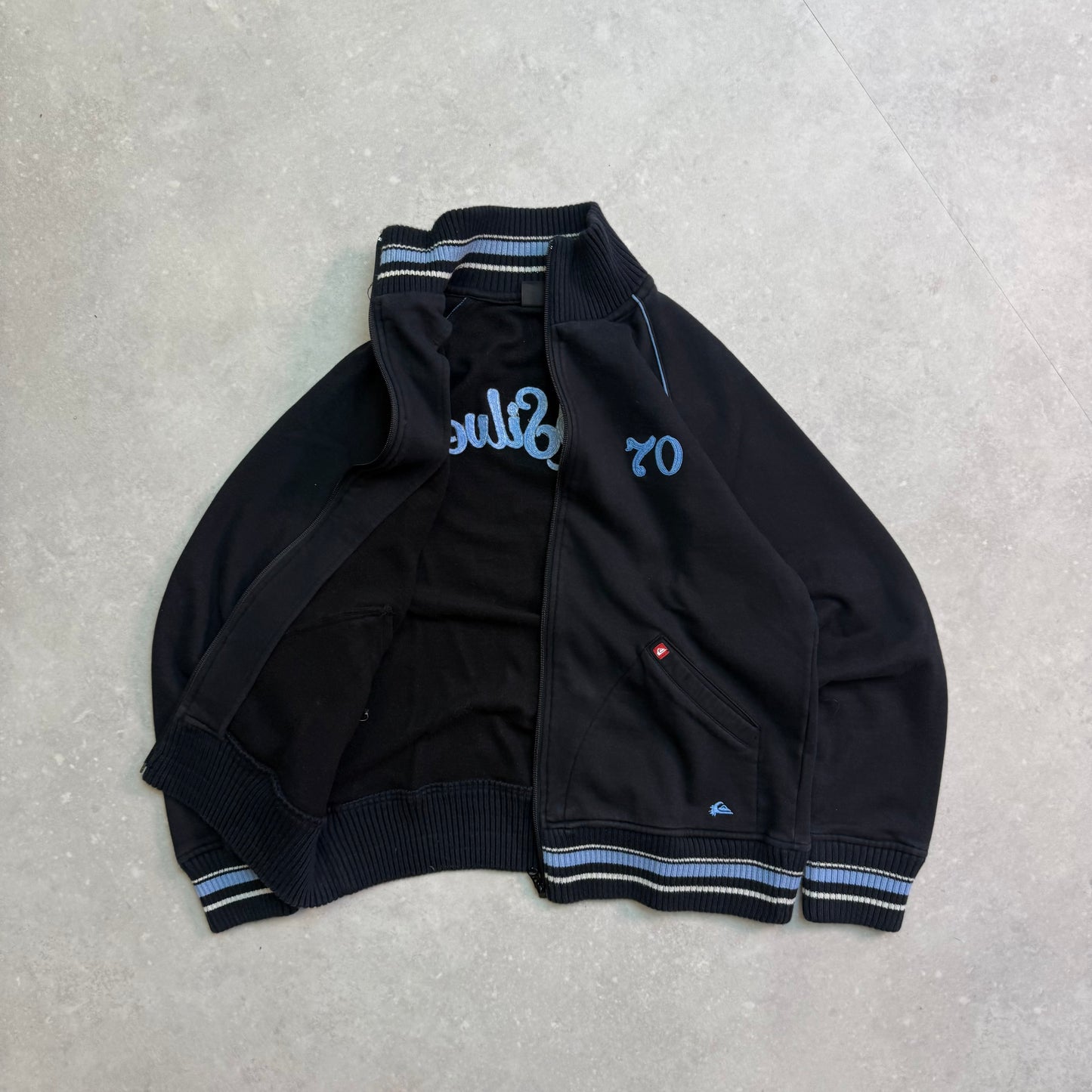 00’s Quiksilver Zip up Sweatshirt (M)