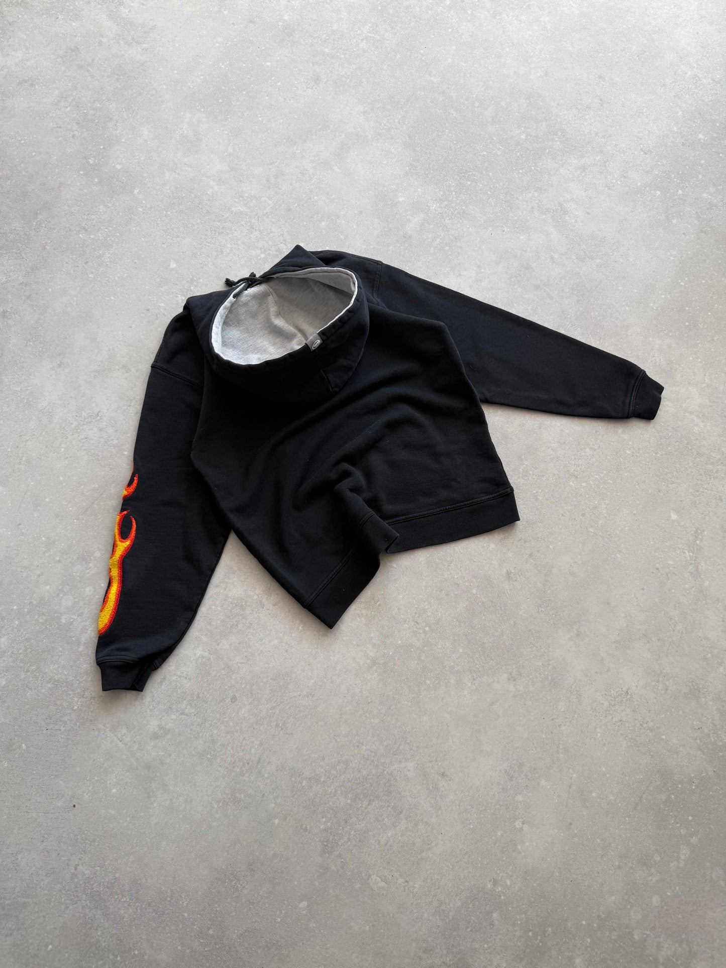 Vintage Quiksilver Flame Hoodie (M)