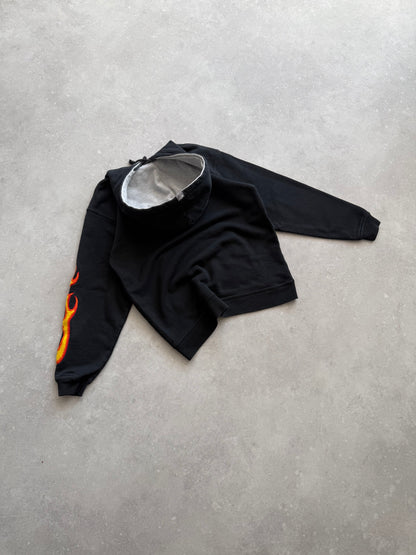 Vintage Quiksilver Flame Hoodie (M)