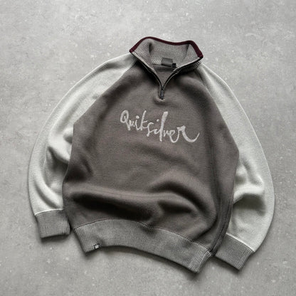 00’s Quiksilver Knit Jumper (L)