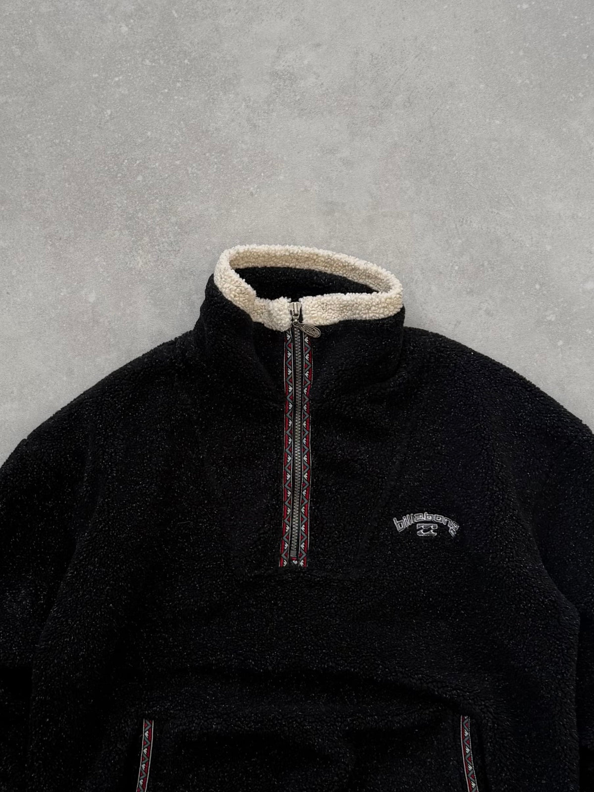 Vintage Billabong 1/4 Zip Fleece (L)