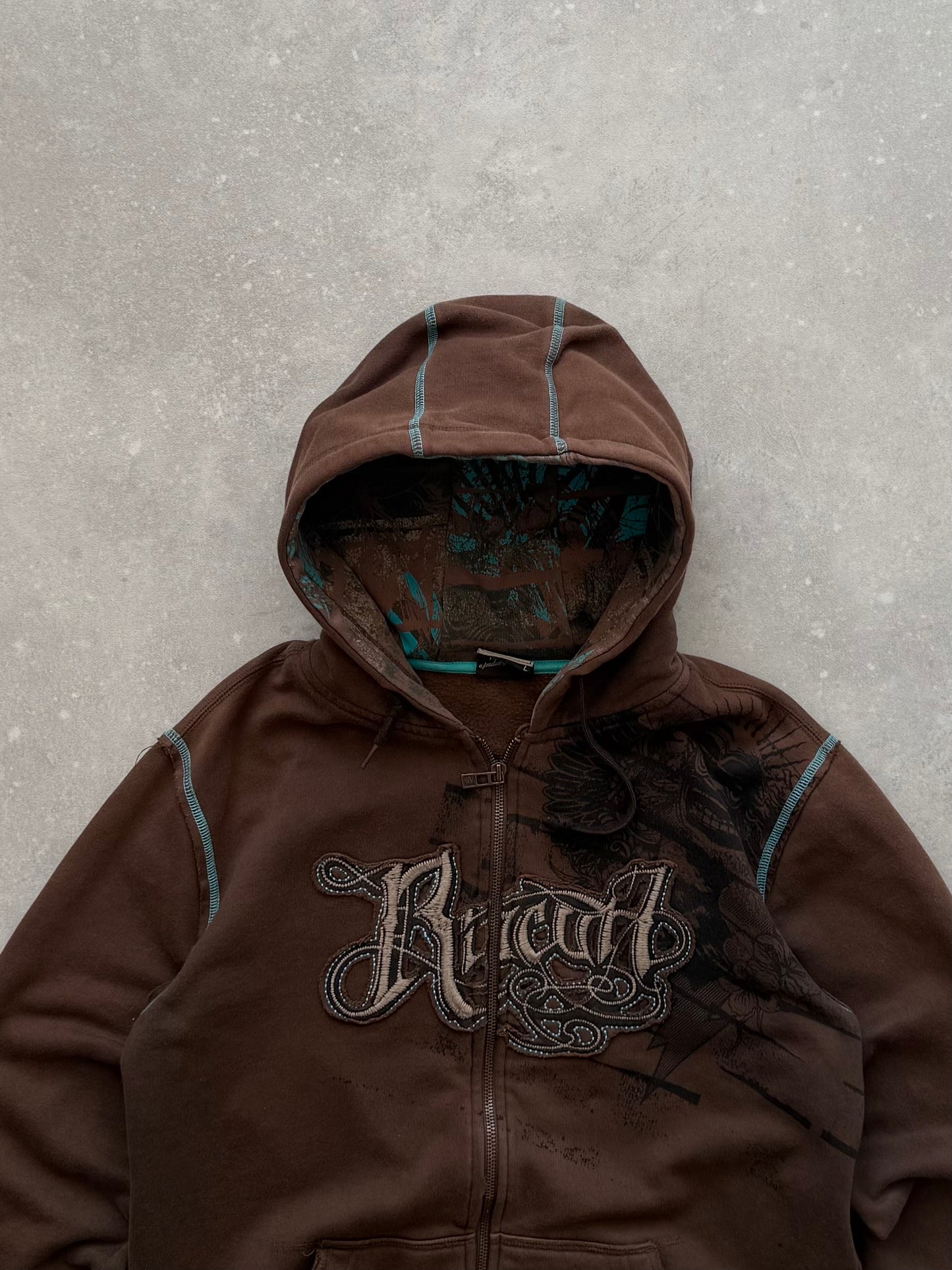 Vintage Ripcurl Full Zip Hoodie (L)