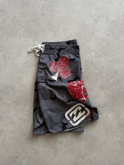 Vintage Billabong Taj Burrow Royal Flush Boardshorts (34)