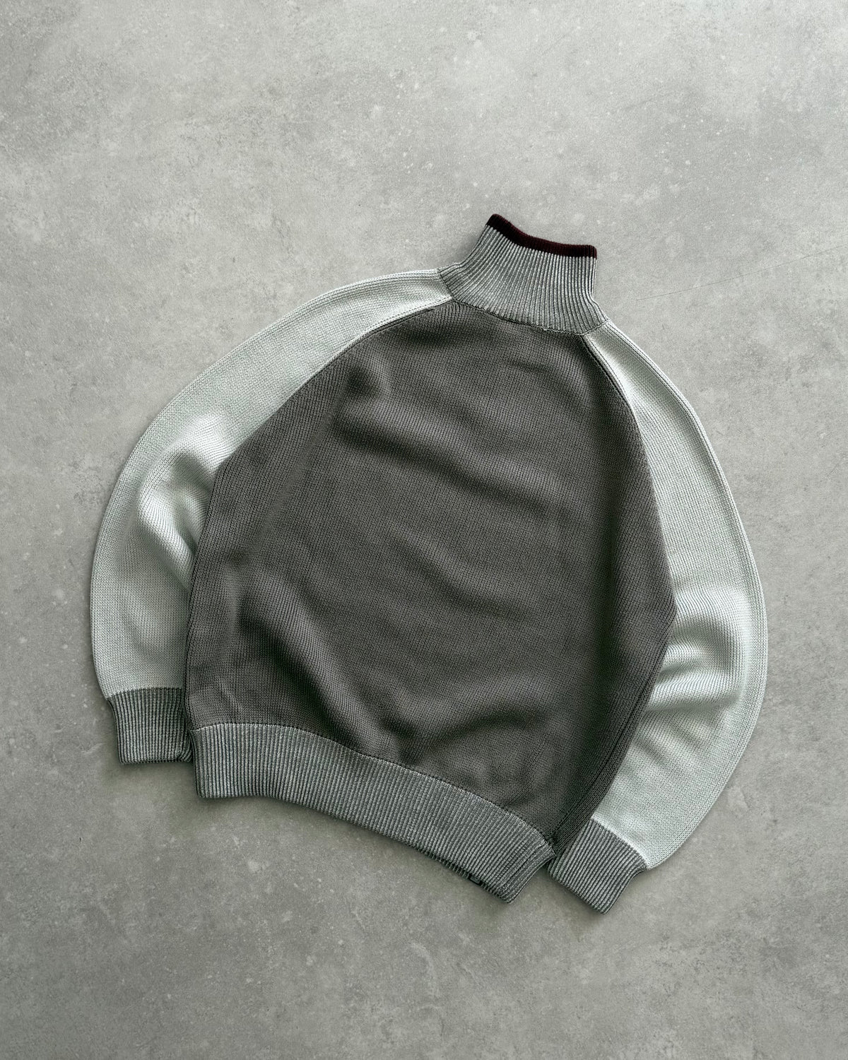Vintage Quiksilver 1/4 Zip Knit Jumper (S)