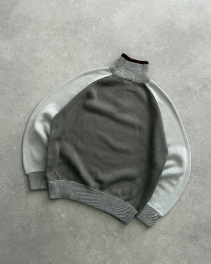 Vintage Quiksilver 1/4 Zip Knit Jumper (S)