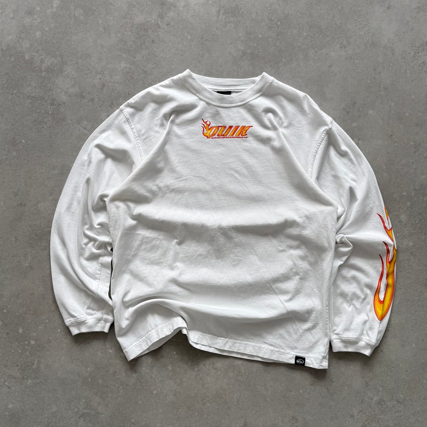 00’s Quiksilver Long Sleeve T-Shirt (M)
