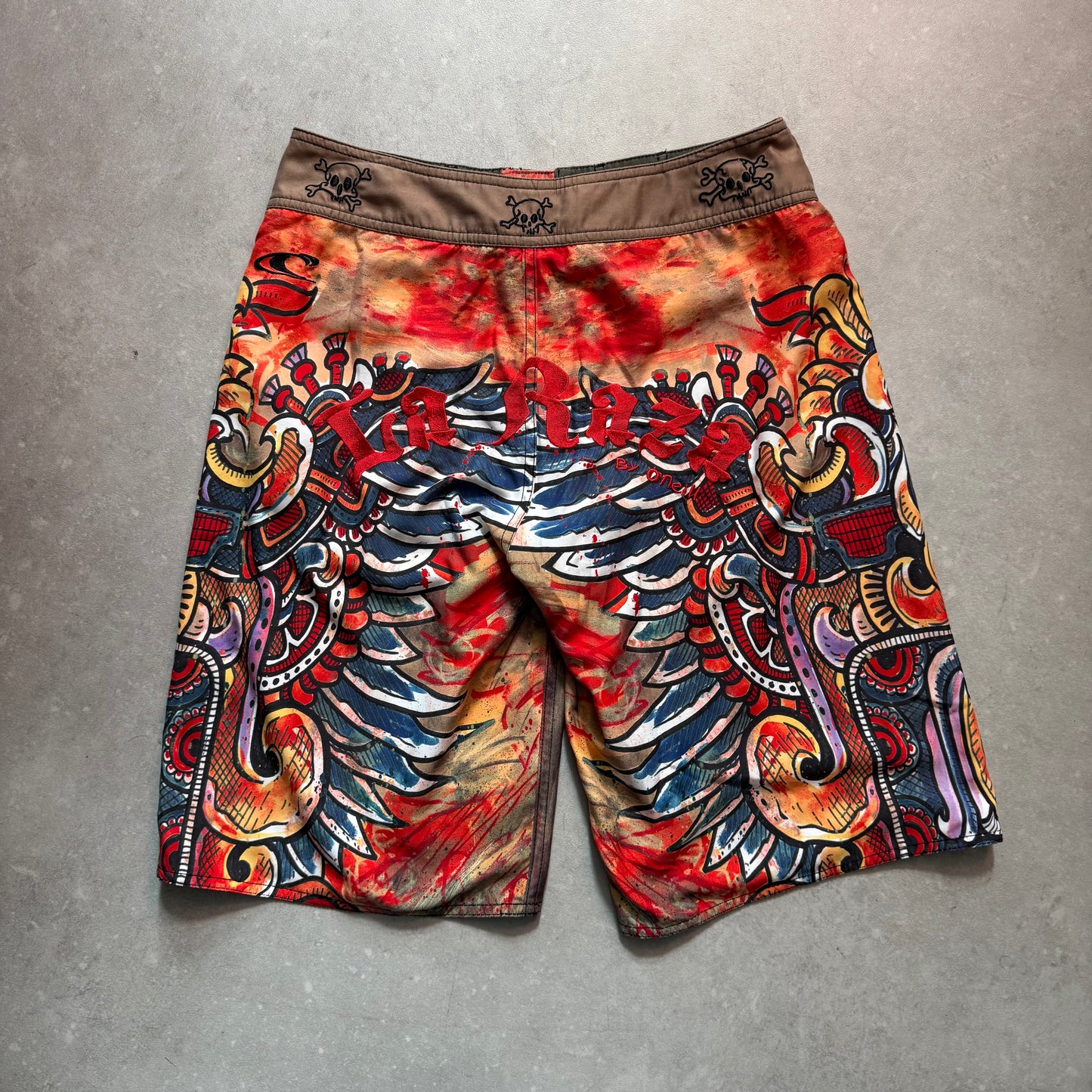 00’s O’Neill ‘La Raza’ Boardshorts (28)
