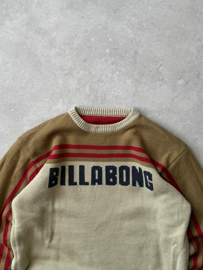 Vintage Billabong Reversible Knit Jumper (L)