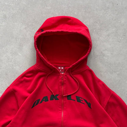 Vintage Oakley Zip-up Hoodie (L)