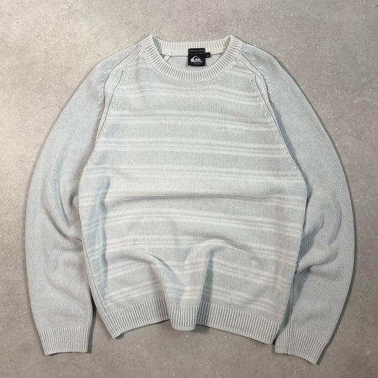 00’s Quiksilver Corduroy Knit Jumper (M)