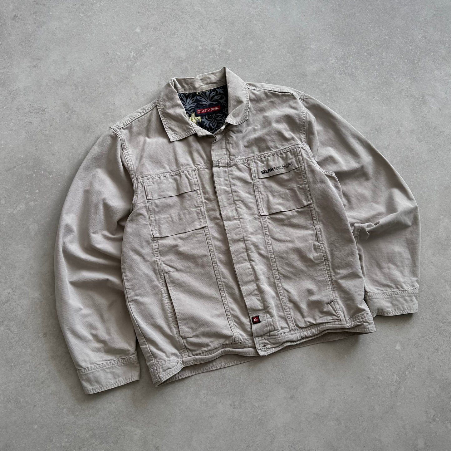 00's Quiksilver Trucker Jacket (M)