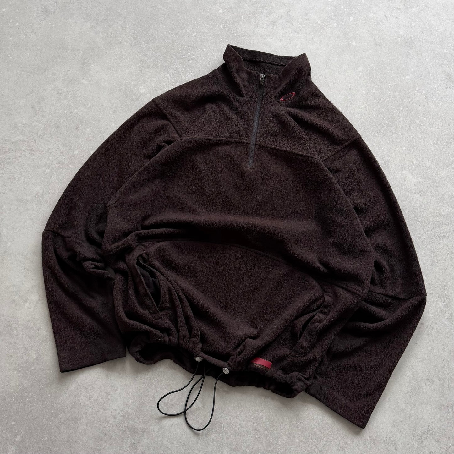 00’s Oakley 1/4 Length Zip Fleece (XL)