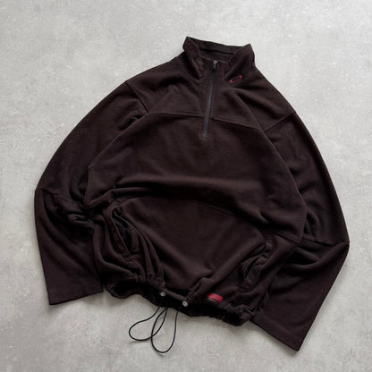 00’s Oakley 1/4 Length Zip Fleece (XL)