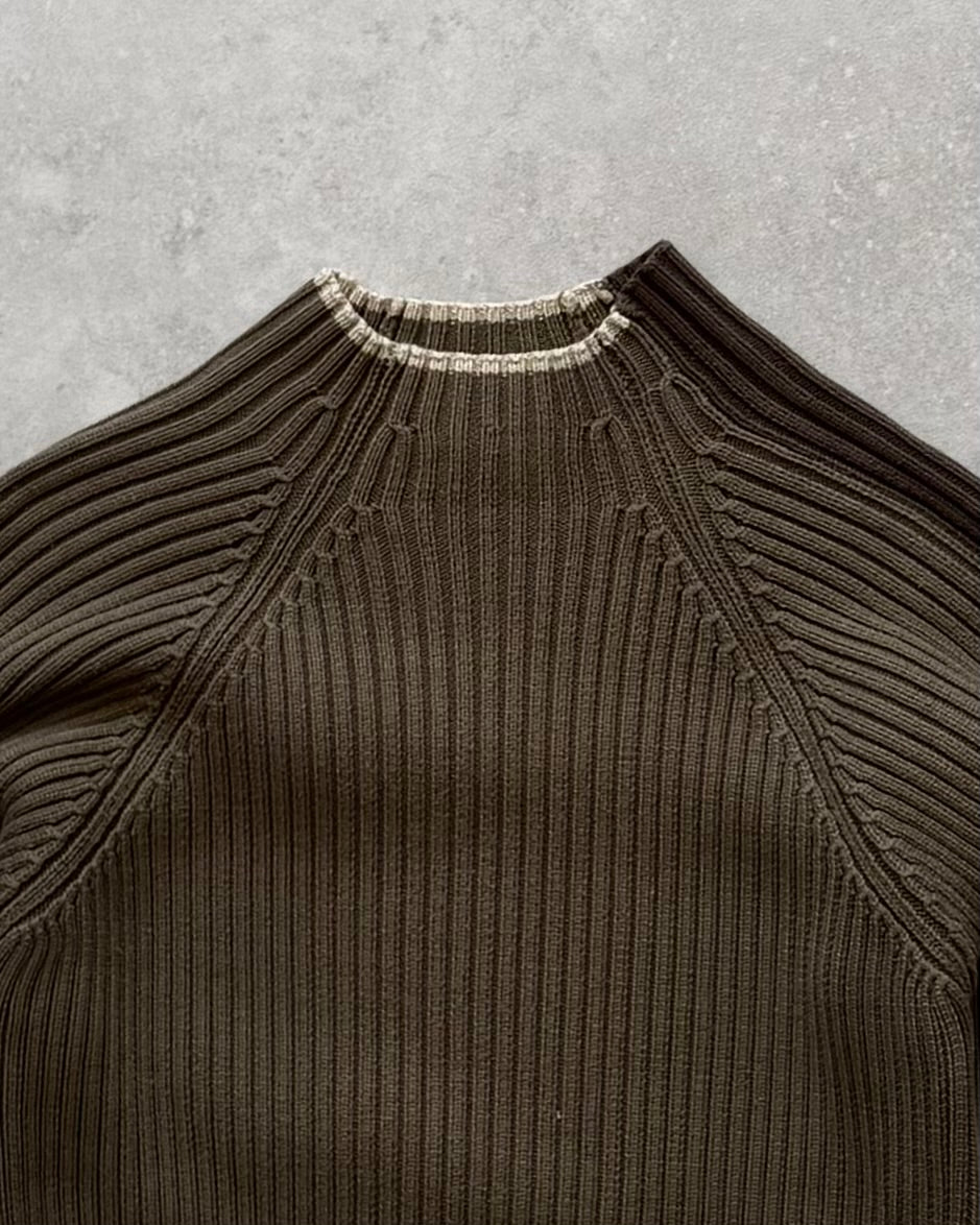 Vintage Quiksilver Cable Knit Jumper (S)