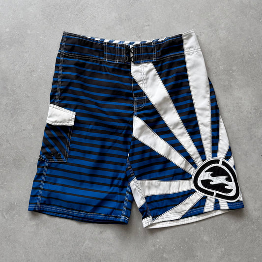 Vintage Billabong Andy Irons Rising Sun Boardshorts (34)