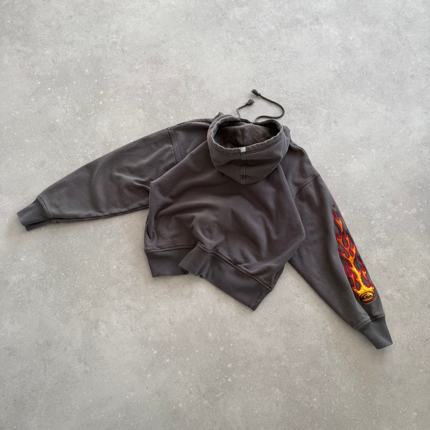 00’s Quiksilver Flame Hoodie (S)