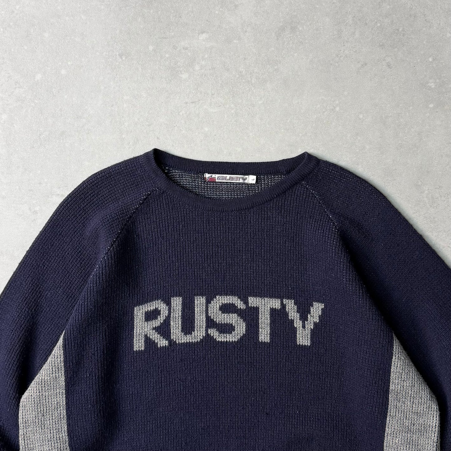 00's Rusty Knit Jumper (L)