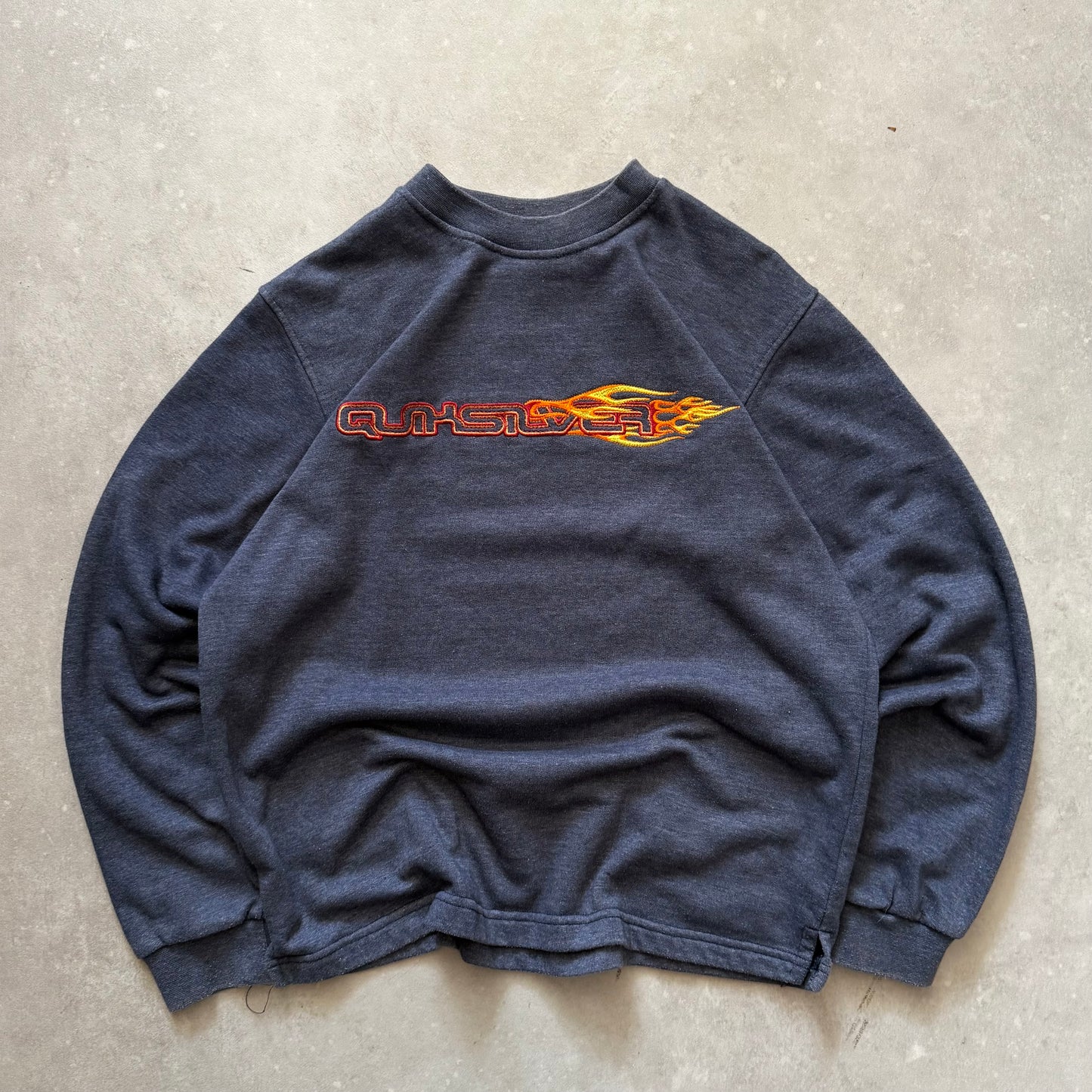 00’s Quiksilver Flame Sweatshirt (S)