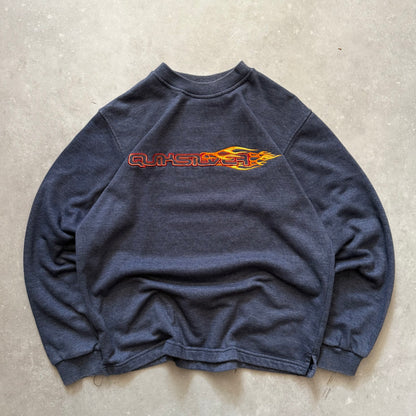00’s Quiksilver Flame Sweatshirt (S)